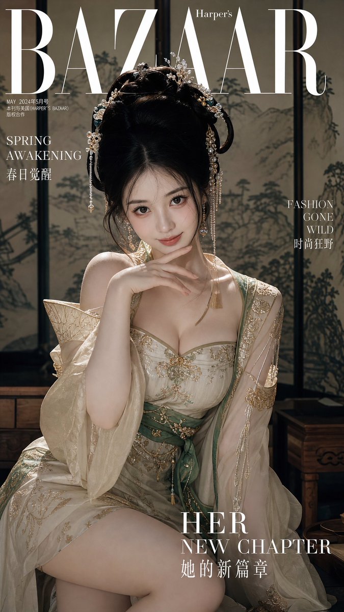 国风美女杂志大片