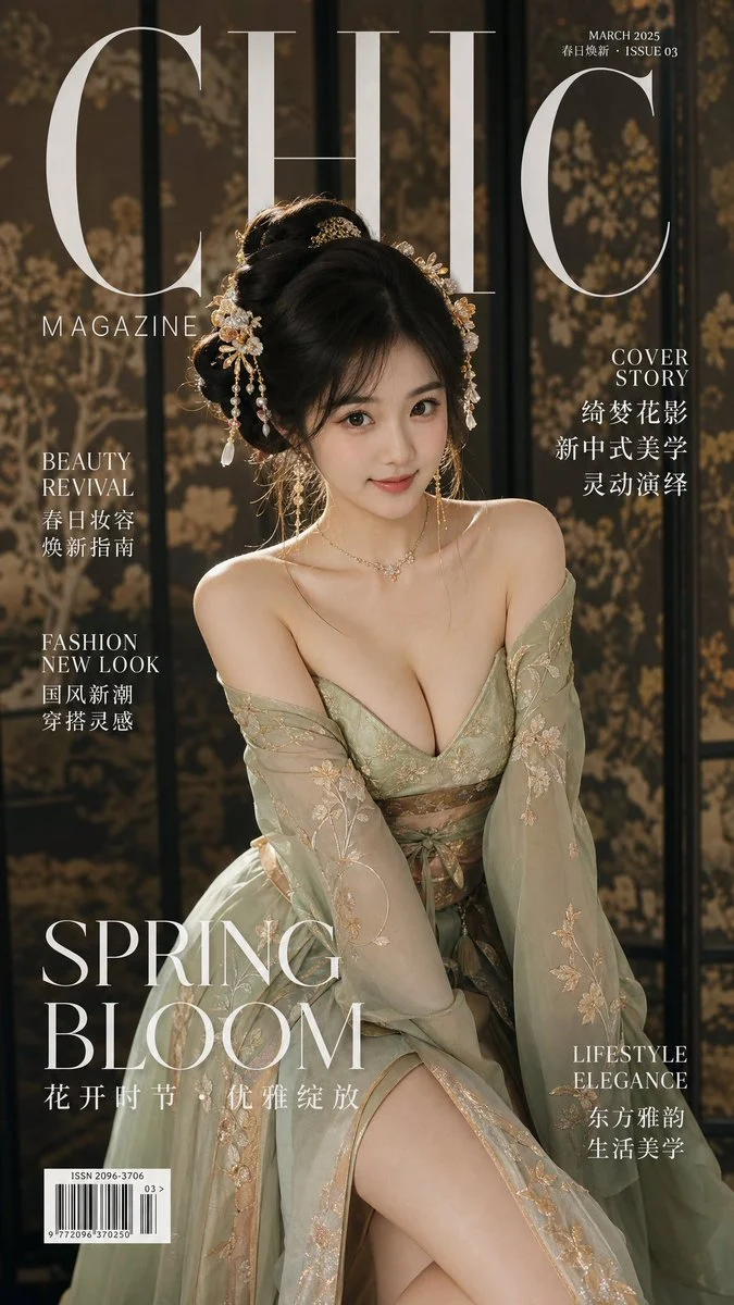 国风美女杂志大片