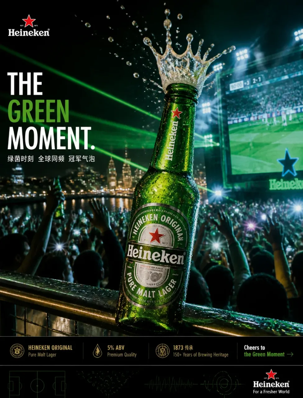 Heineken海报