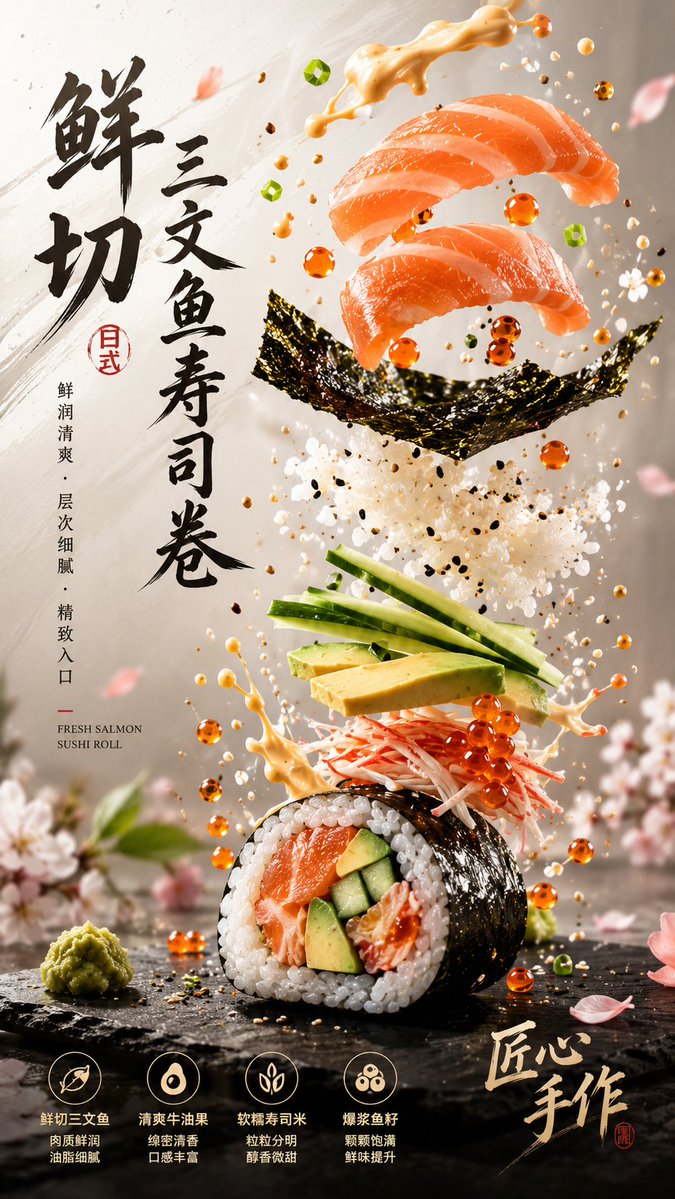 餐饮品牌海报