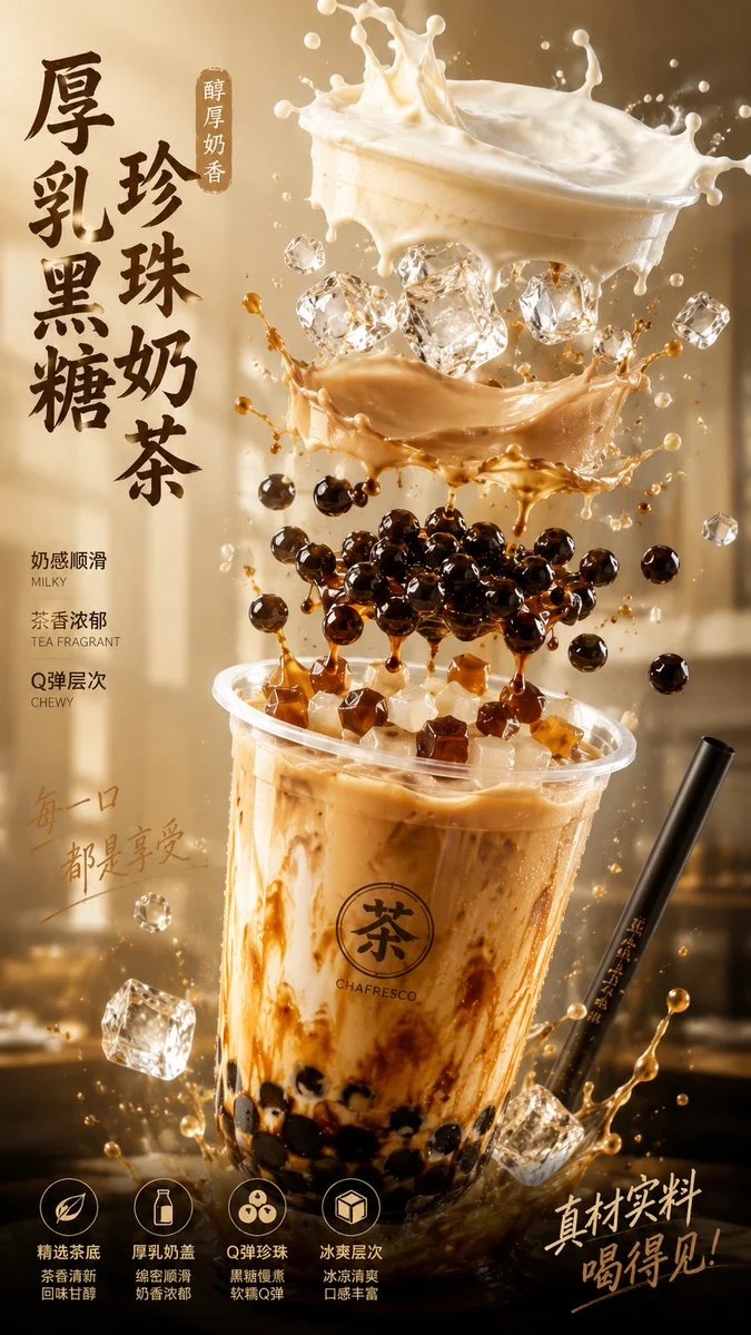 餐饮品牌海报